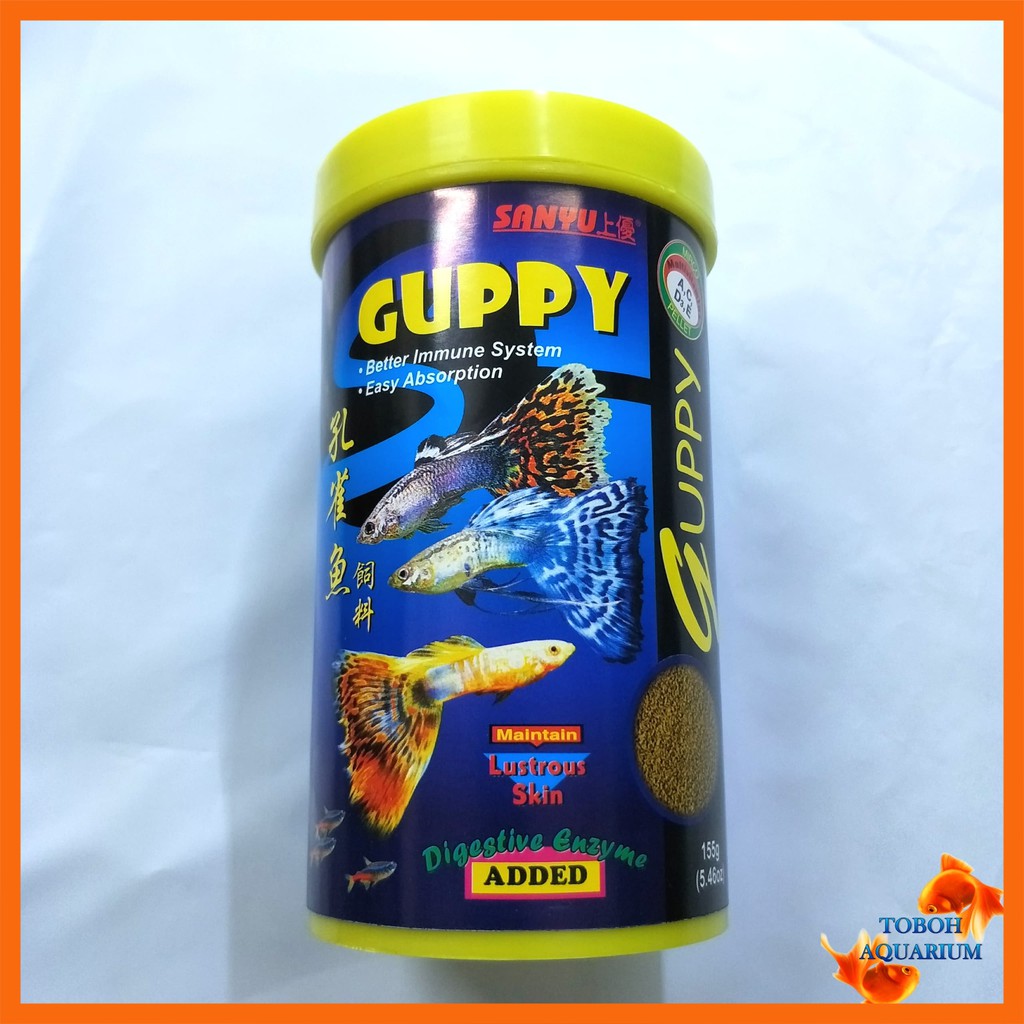 Sanyu Guppy Food Micro Floating Pellet 155g Shopee Malaysia