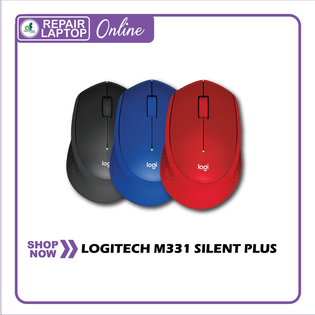 ORIGINAL LOGITECH M331 SILENT PLUS MOUSE (READY STOCK) | Shopee Malaysia