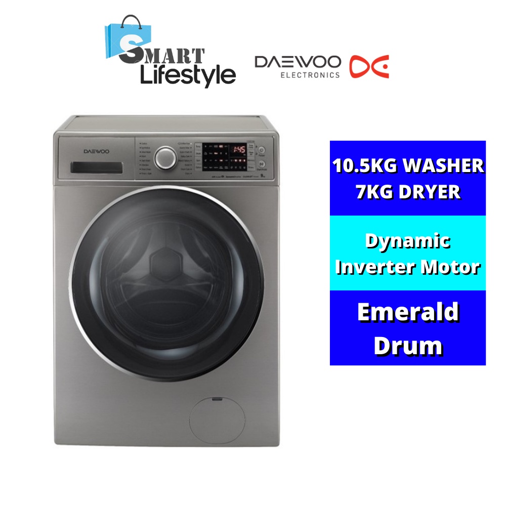 Daewoo washer deals dryer combo