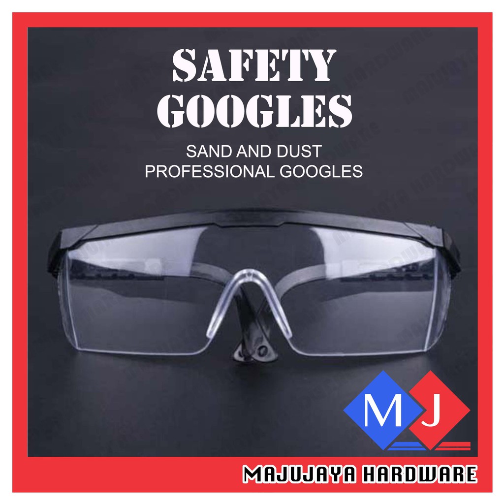 Eye Protection Safety Google Eyewear Safety Goggle Cermin Mata ...