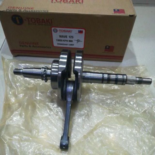 HONDA WAVE 125 Crankshaft Standard (1Set)100Original Brand TOBAKI HIGH