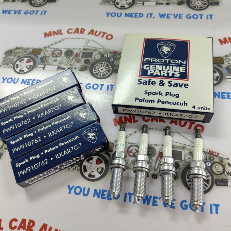 NGK SPARK PLUG IRIDIUM PROTON EXORA/PREVE /SUPRIMA S CFE TURBO