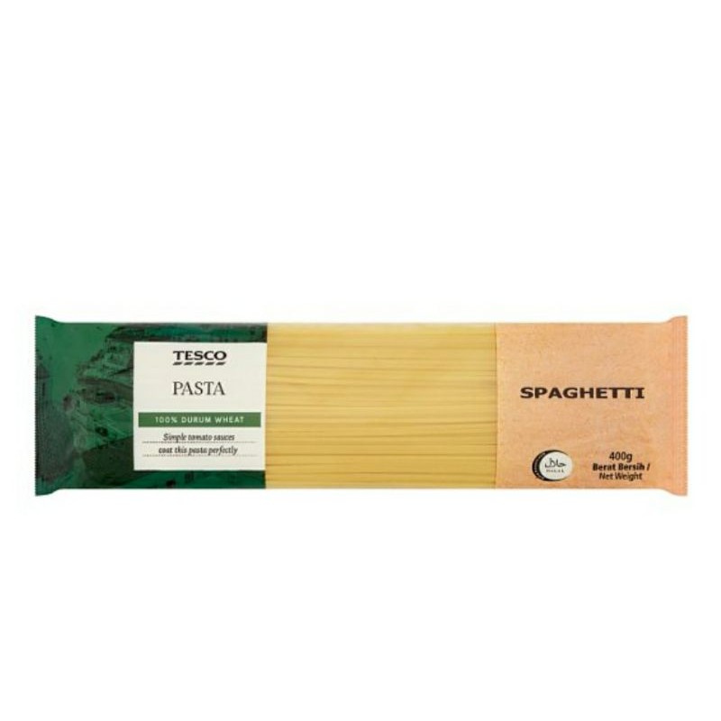 Tesco Spaghetti Pasta 400g | Shopee Malaysia