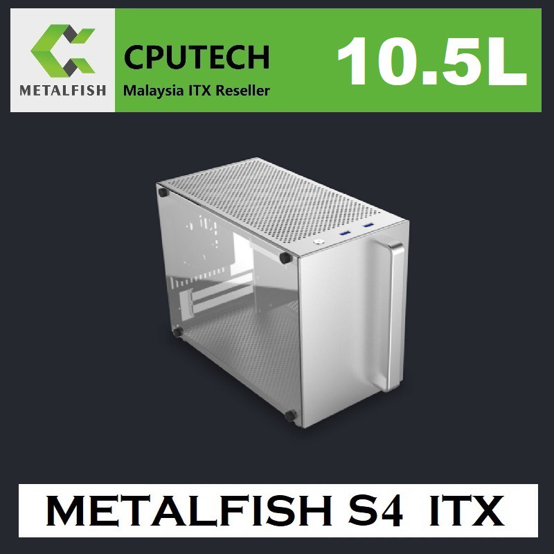 Metalfish S Itx Case Mini Itx Pc Case Shopee Malaysia