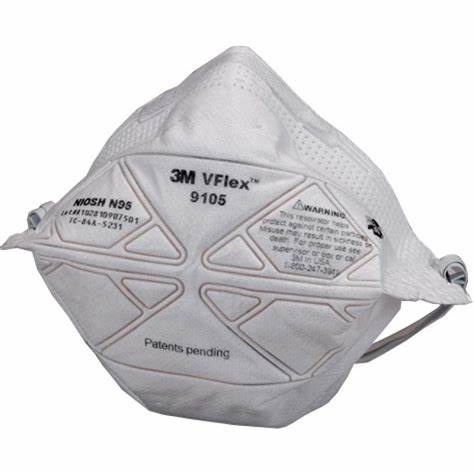 3M 9105 VFlex Particulate Respirator N95 , (1BOX/50PCS) | Shopee Malaysia