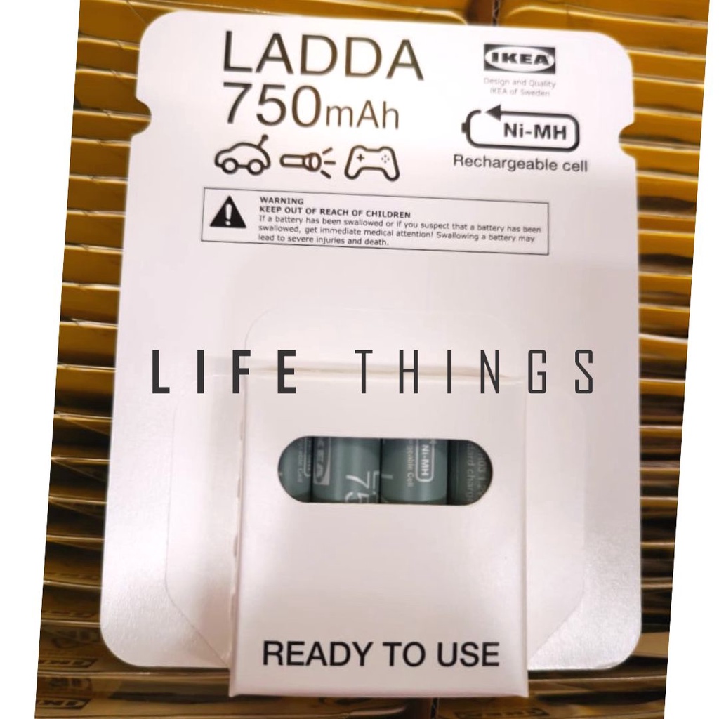 IKEA LADDA Rechargeable AA/AAA battery, STENKOL/VINNINGE/TJUGO Battery