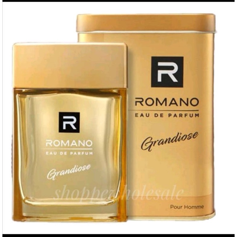 ROMANO EAU DE PERFUME GRANDIOSE 100ML(100ORIGINAL) Shopee Malaysia