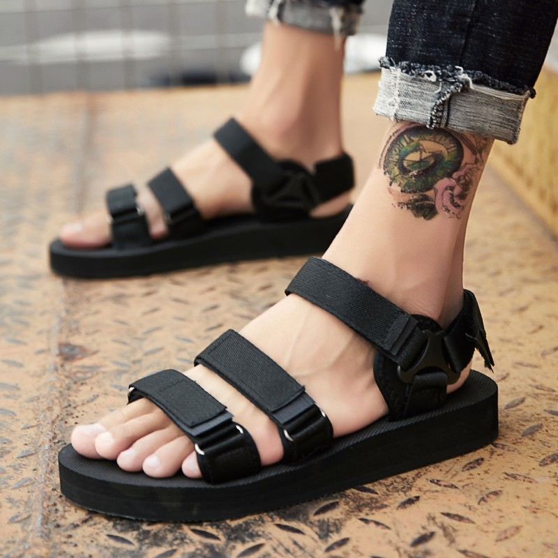 Korean sandals mens clearance