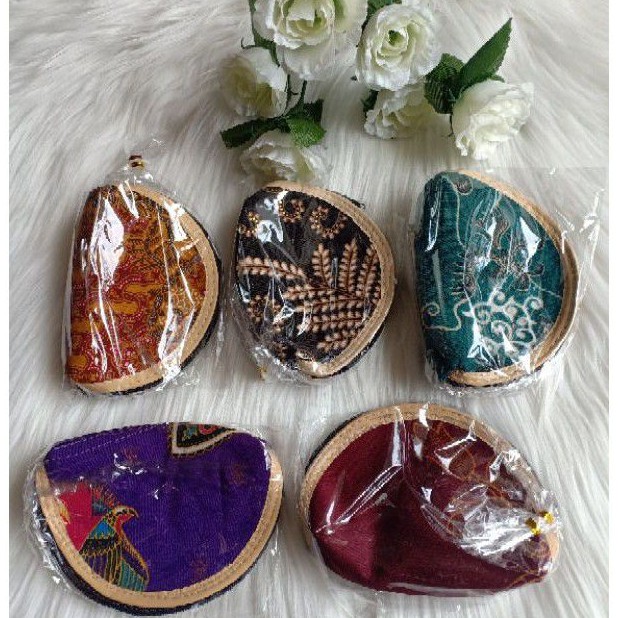 (50 pcs) batik pelok wallet in plastic packaging | Shopee Malaysia