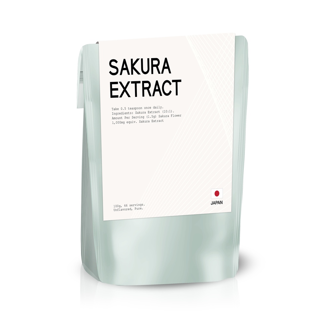 Nourished Sakura Extract 1,000mg 66 Servings 100g (Japan) | Shopee Malaysia