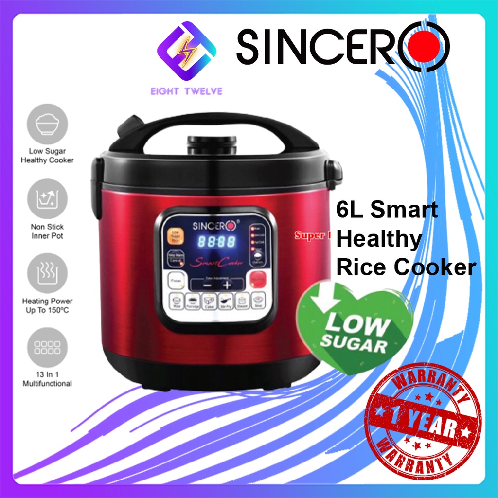 Sincero smart best sale electric stew cooker