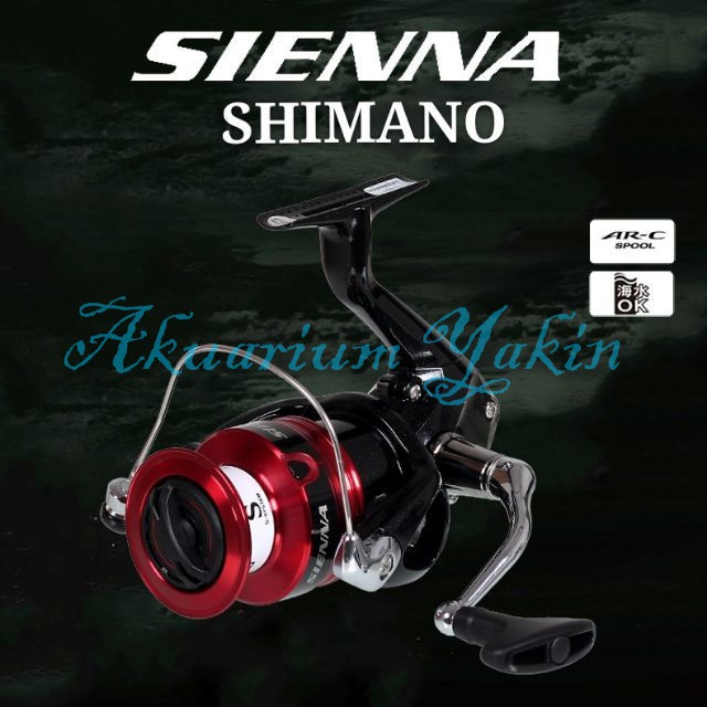 4077 SHIMANO SIENNA FG JAPAN BRAND SPINNING FISHING REEL 500 / 1000 / 2000  / 2500 / 2500HG / C3000 / 4000