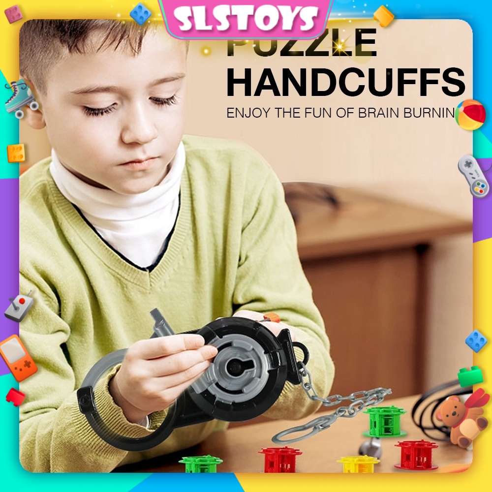 Unlock Game Handcuff Detective Multiplayer Spy Mind Test Board Game Fun ...