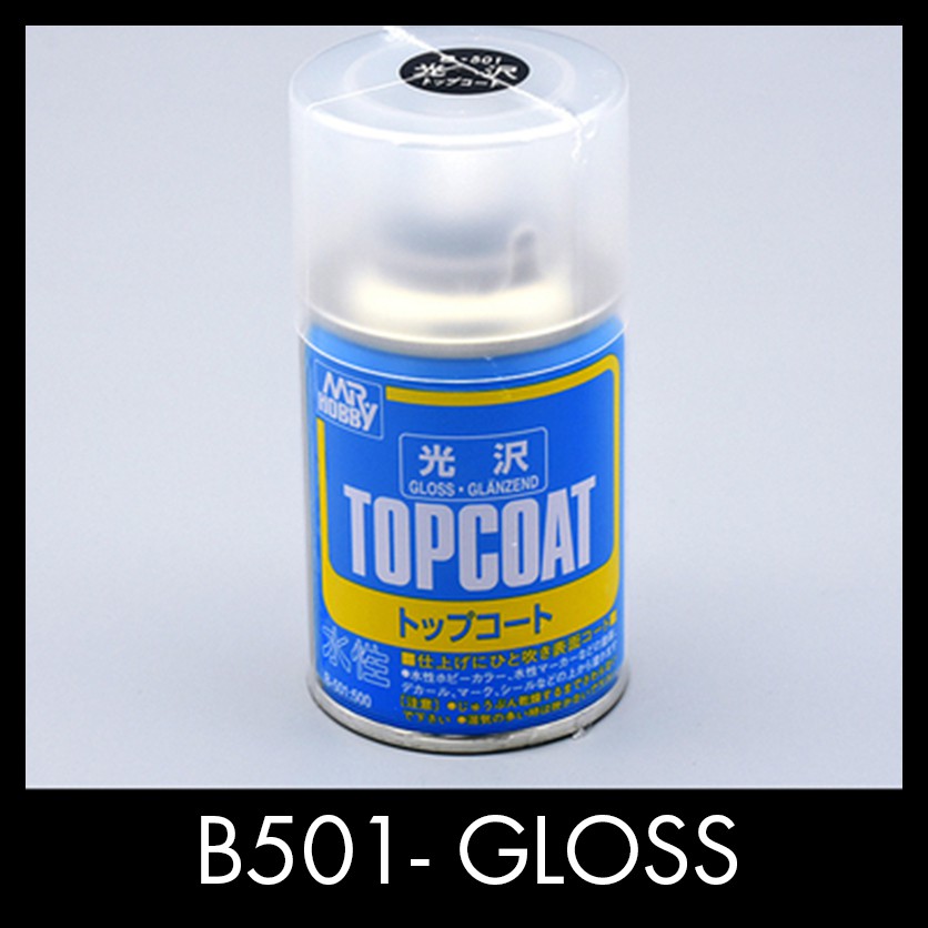Mr.Hobby Top coat / Premium Top coat Gloss / Semi gloss /Matt Flat