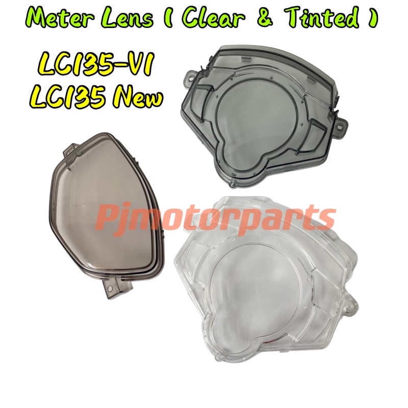 LC135 V1,V2,V3,V4,V5,V6,V7/LC 135 New (Clear & Tinted Smoke) Meter ...