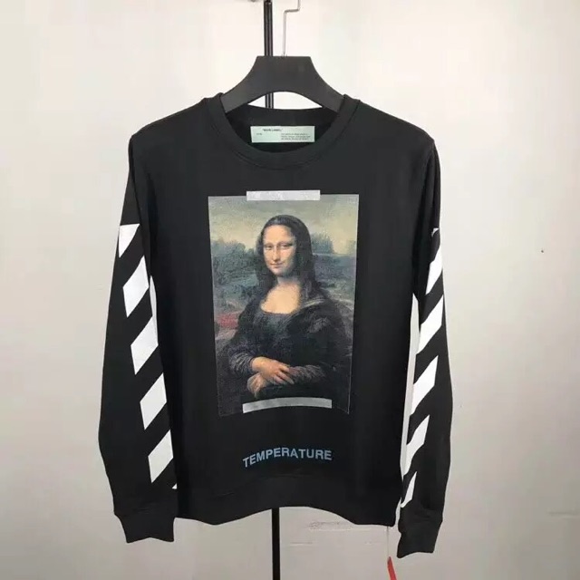 Off white monalisa sweatshirt sweater Shopee Malaysia