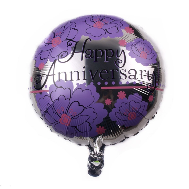 Happy Anniversary Letter Foil Balloons Wedding Anniversary Ceremony Love Inflatable Globos Ulang