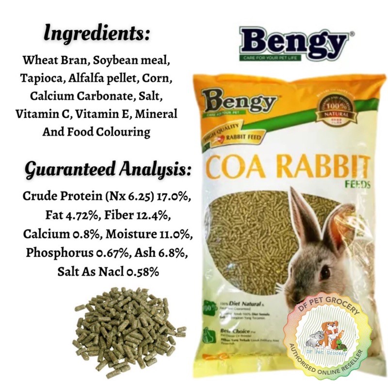 Bengy best sale rabbit food