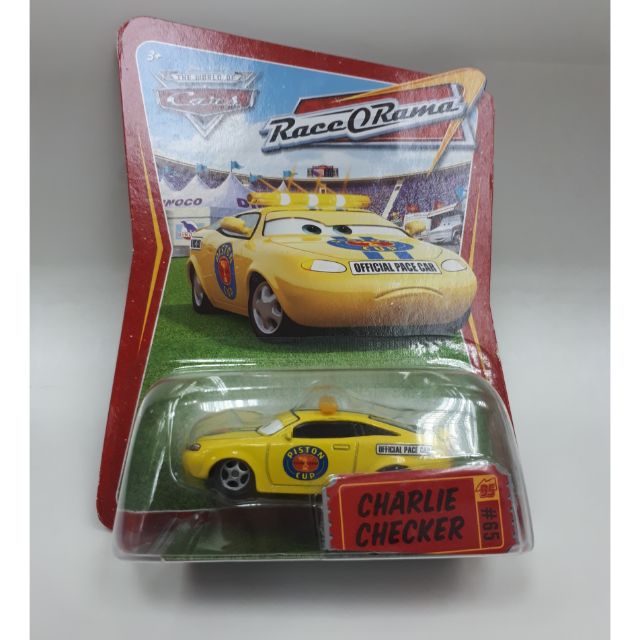 Mattel Disney Pixar The World Cars Race O Rama Charlie Checker Official