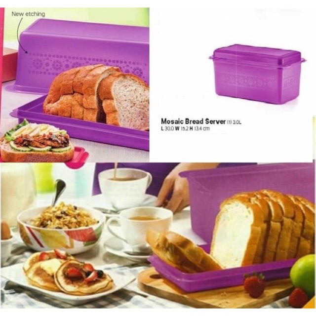 Tupperware Mosaic Bread Saver