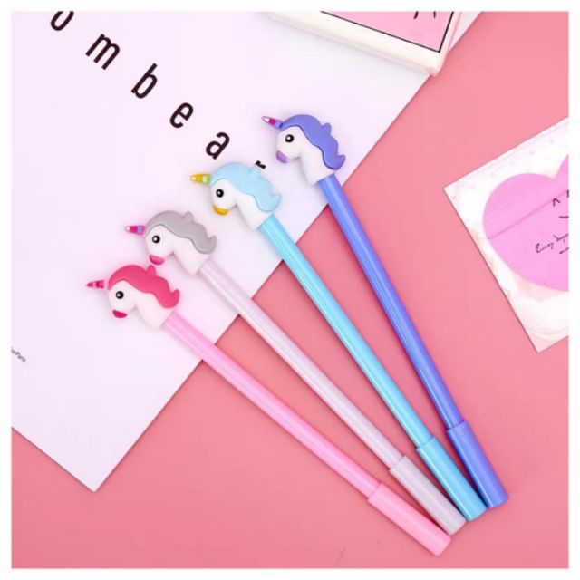 Unicorn pen, unicorn gel pen, door gift, party pack Shopee Malaysia