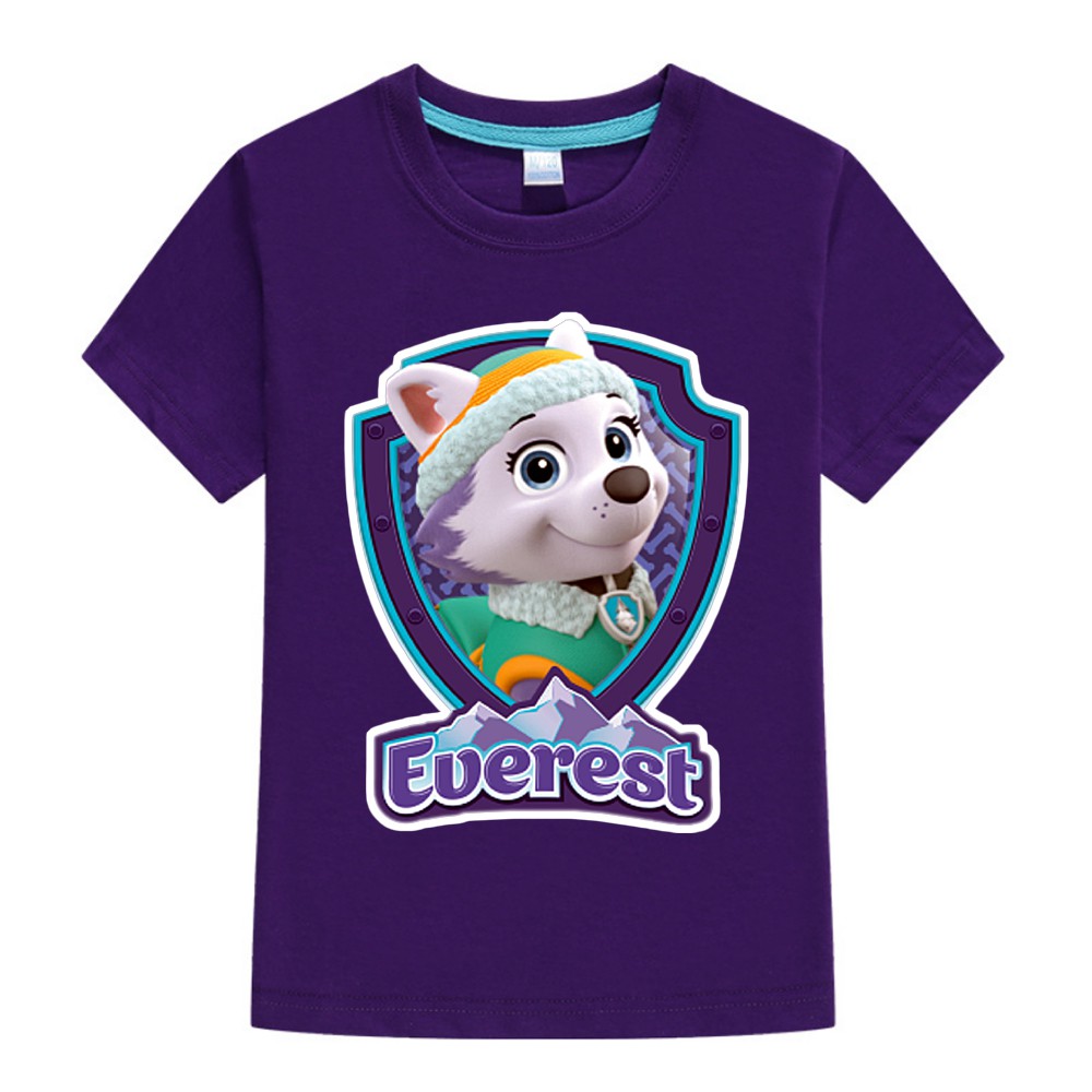 Paw Patrol Whole Team Baby Boys Girls Short Sleeve Tee Shirt Children Summer Cotton T shirt Kids Tshirt Costume Clothes Shopee Malaysia