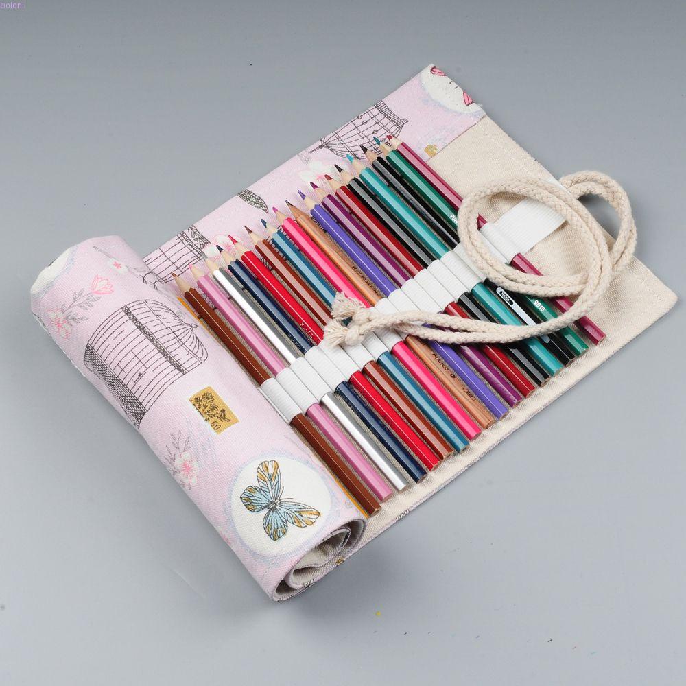 [COD] Colored Pencil Cases Cute Kawaii School Stationery Coloring