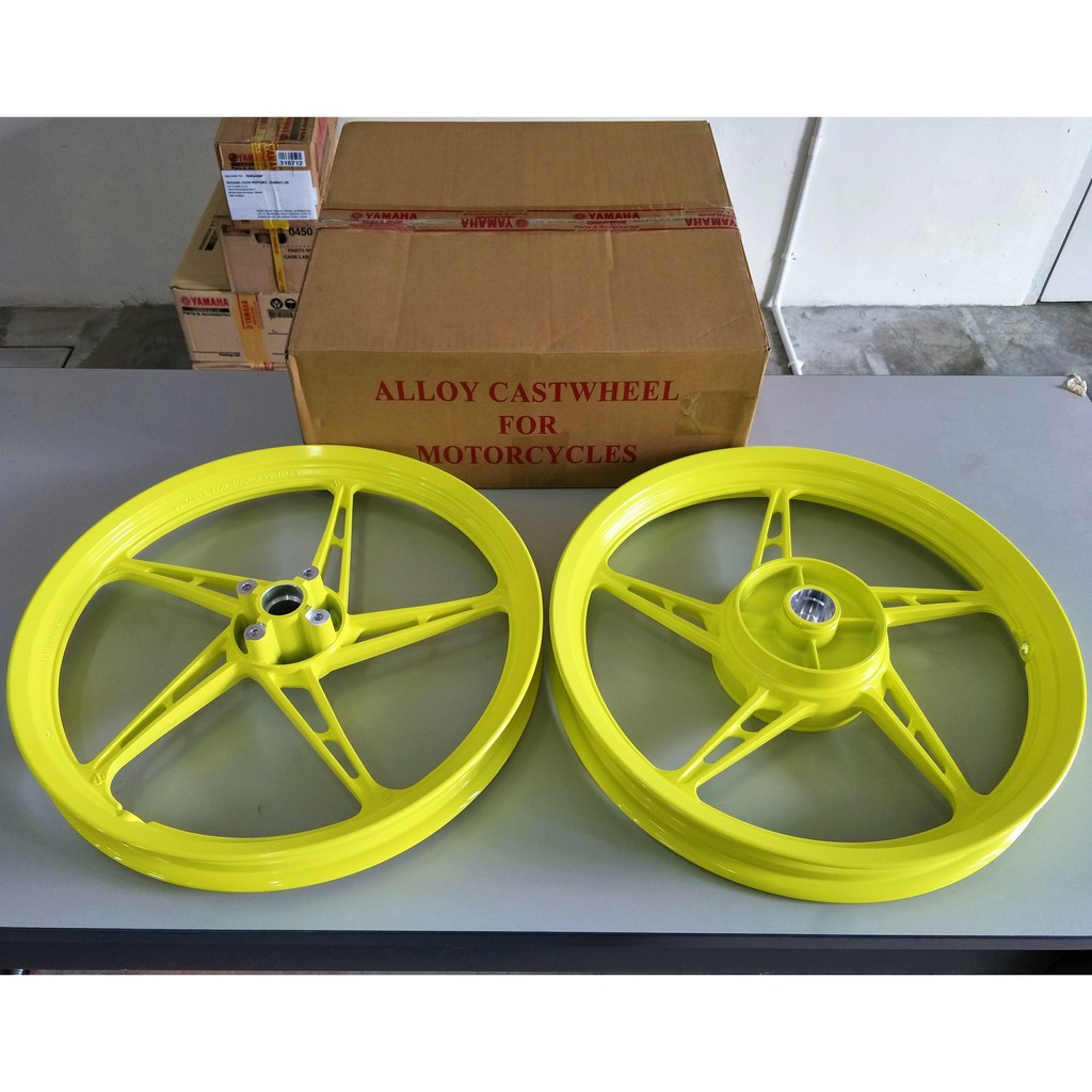 YAMAHA SPORT RIM 100% ORIGINAL LC1354S YELLOW | Shopee Malaysia