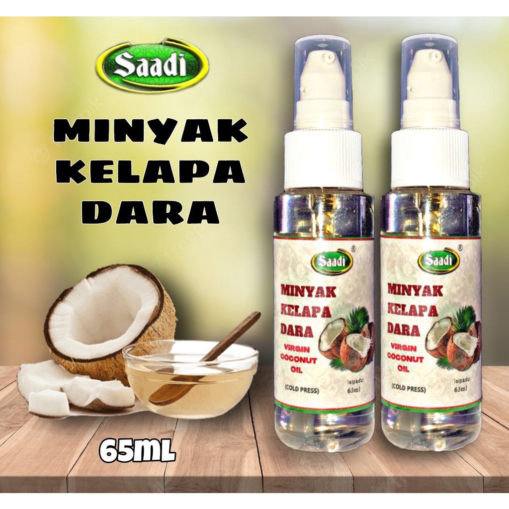 Asli 💯 Minyak Kelapa Daracold Pressed 65ml Shopee Malaysia 7703