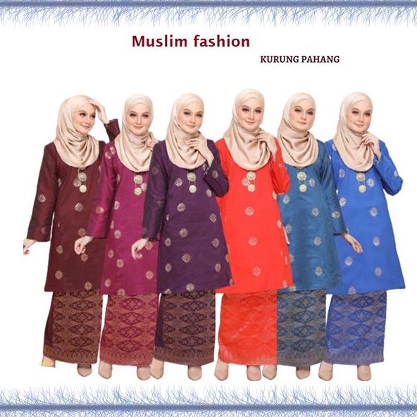 Baju Kurung Songket Tenun Bunga Tabur Hot Selling S Xxl Shopee Malaysia