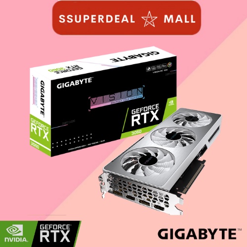 Gigabyte GeForce RTX 3060 VISION OC 8GB GDDR6 / RTX3060 EAGLE OC / GAMING OC  | Shopee Malaysia