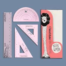 Eke Classmate Ruler Set 4 Piece RS03-AN (15cm) | Shopee Malaysia