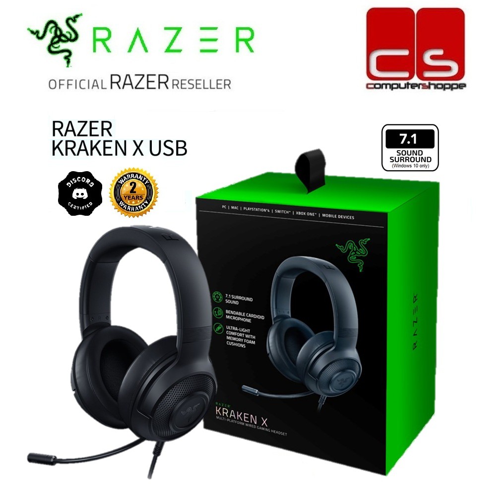 Razer Kraken X 7.1 Gaming Headset