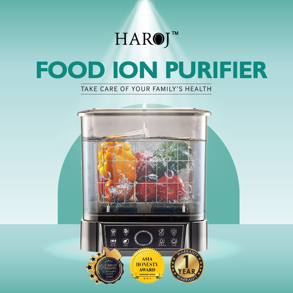 Food Purifier Washing Machine HAROJ Food Plasma Purifier | Shopee Malaysia