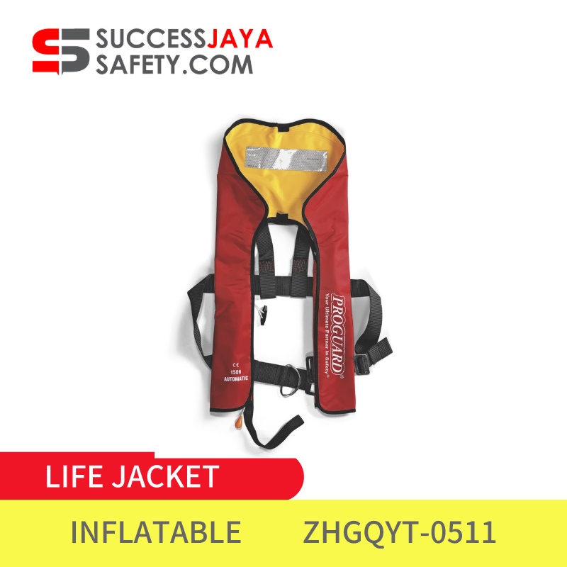 Malaysia Proguard Inflatable Life Jacket ZHGQYT-0511 Comply with EN 396 ...