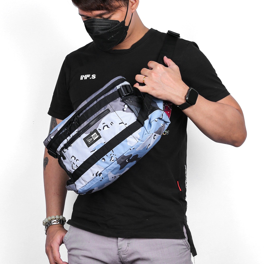 New Era Large Size Stomach Bag Crossbody Bag for Men and Women Made in Japan for Lifetime Shopee Malaysia