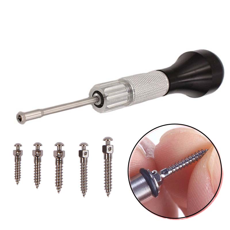 Dental Mini Screws Matching Tool Titanium Alloy Orthodontic Micro Screw ...
