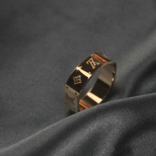 Louis Vuitton Nanogram Ring Silver Replica