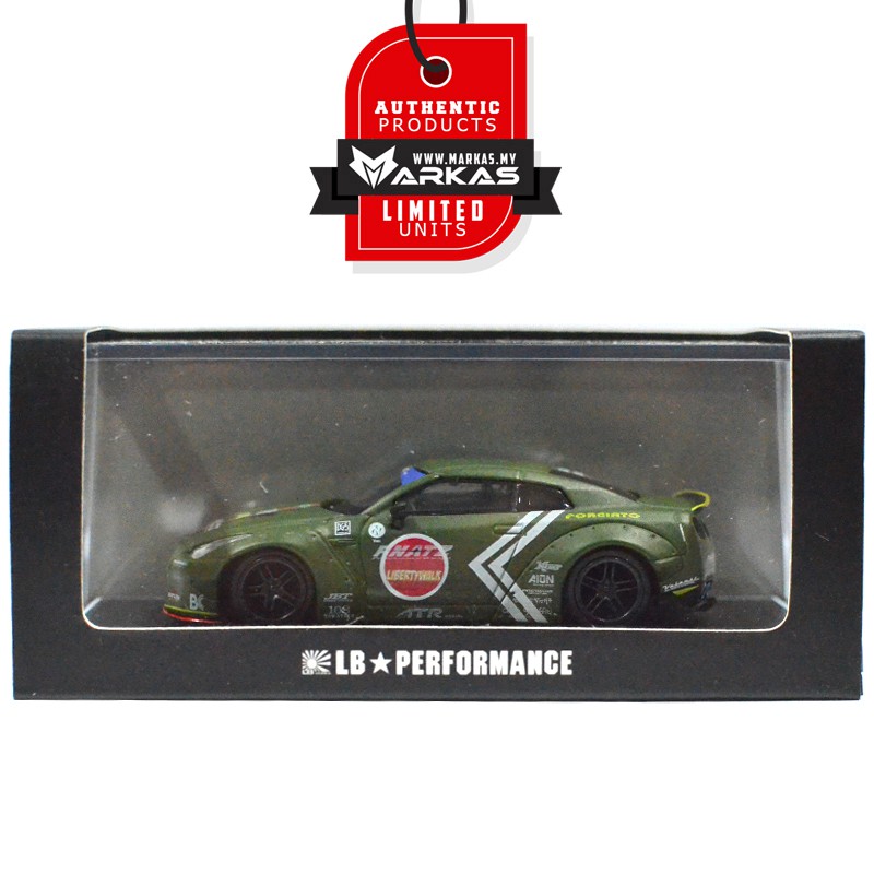 NOT SEALED) LB PERFORMANCE 1/64 LB NISSAN GT-R ZERO FIGHTER DUCK 