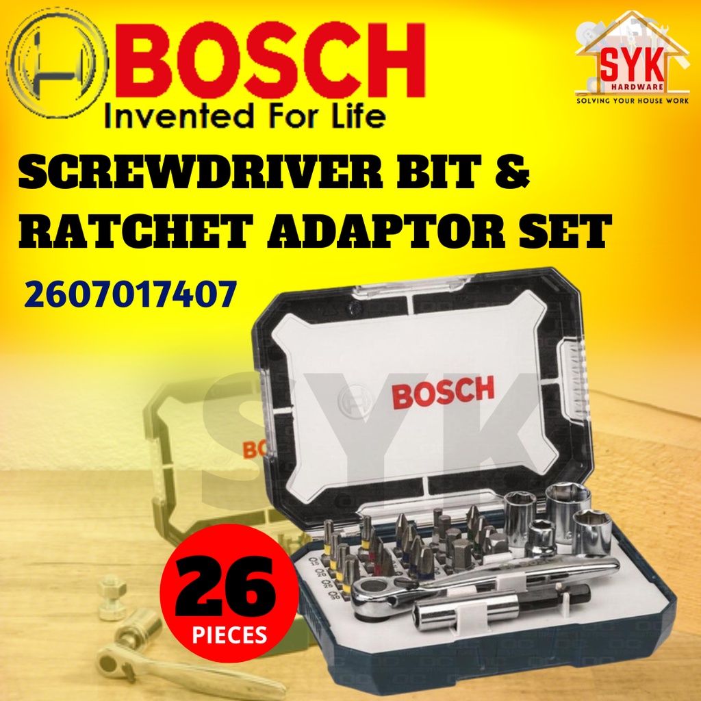 SYK BOSCH XLine Professional 26Pcs Screwdriver Accessories Bits Set