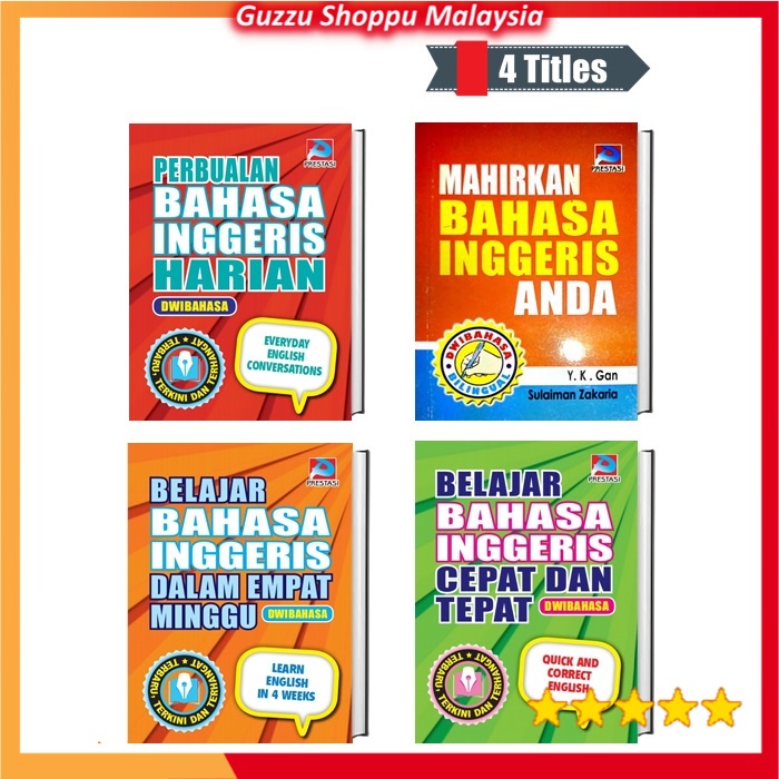 [GSM] Prestasi Learn Basic English Through Bahasa Melayu Pocket Series ...