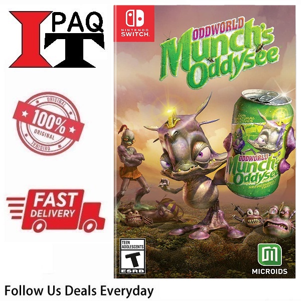 Nintendo Switch Oddworld Munch's Oddysee (EU)(English) | Shopee Malaysia