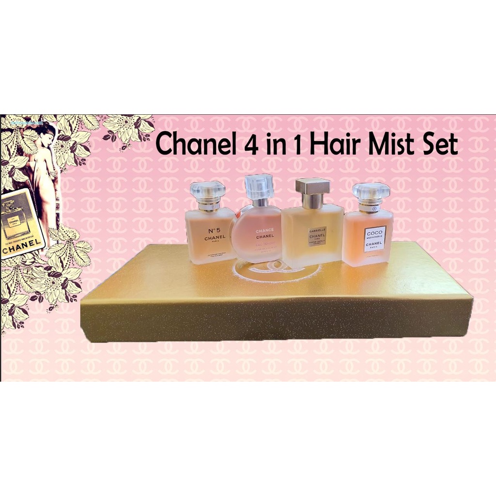 Ready Stock Chanel limited edition Miniature Perfume Set EDP/EDT /7.5ml x  8pcs For Women