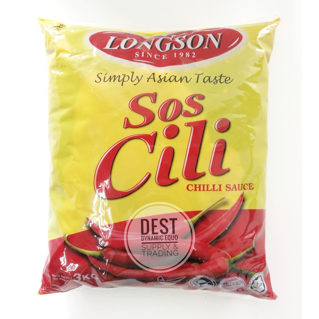 Longson Chilli Sauce 3kg Sos Cili | Shopee Malaysia