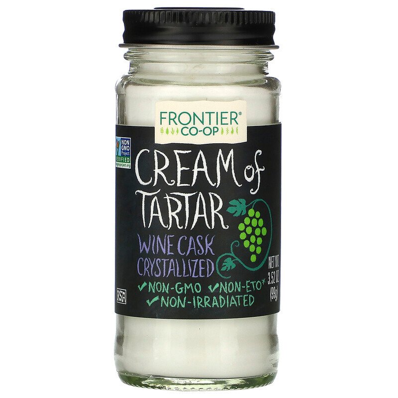 Frontier Cream of Tartar, Leavening Agent, Kosher, Odorless, 99g