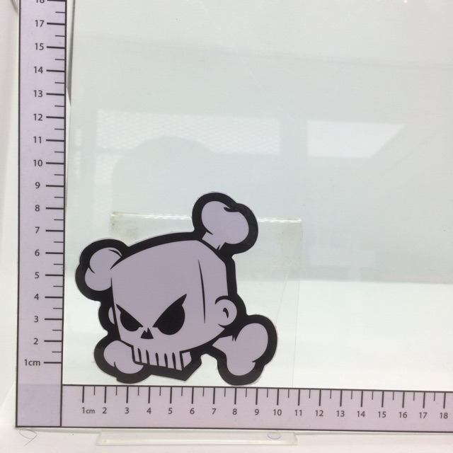 D75 Square Skull Sticker | Shopee Malaysia