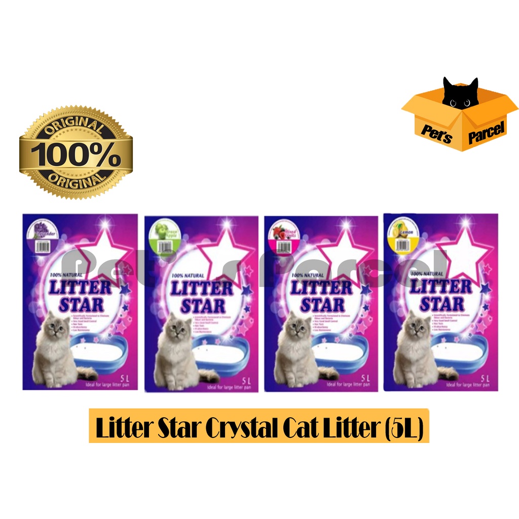 Litter Star Crystal Cat Litter (5L) Shopee Malaysia