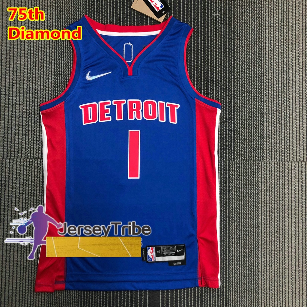 Allen iverson hot sale detroit jersey