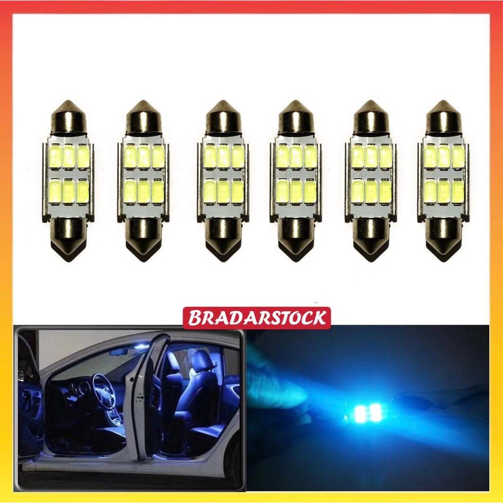 36mm Car Door Roof Room LED Light Lampu Bulb Axia Bezza Myvi Alza ...