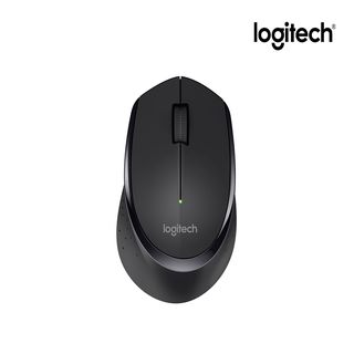 New Logitech M330 Silent Click Plus Wireless Large Mouse Black Mac